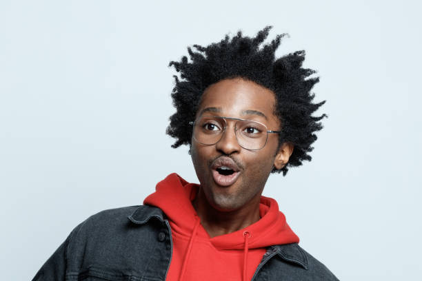 istock Surprised man in red hoodie 1367368462