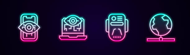 Ai Computer Vision Illustrations, Royalty-Free Vector Graphics & Clip ...