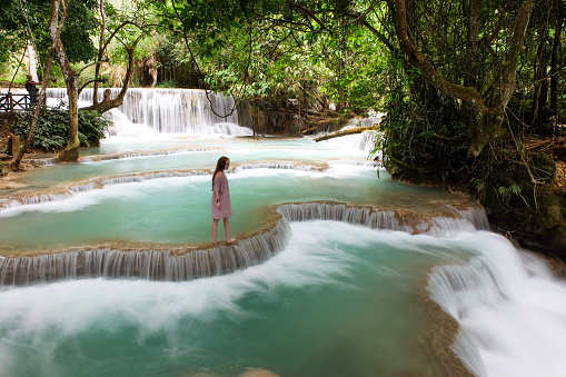 Amazing landscapes in Laos. This country has so much to offer - caves, mountains, waterfalls, temples and beautiful rice fields