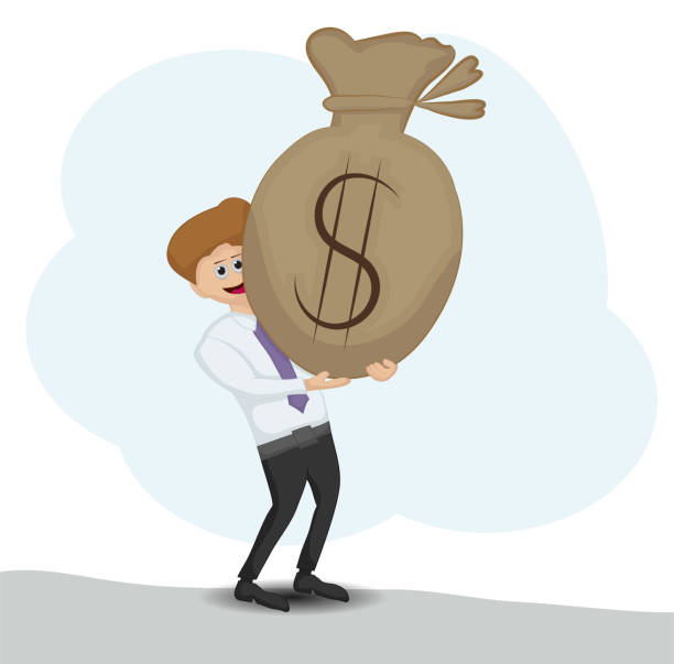 istock carry a big bag of money 1367380170
