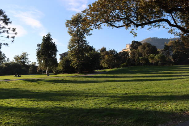 istock Genova Nervi green park 1367390431