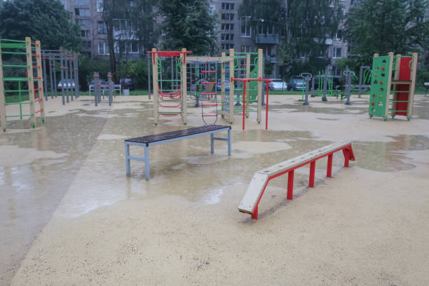 istock children's playground in the rain 1367390817