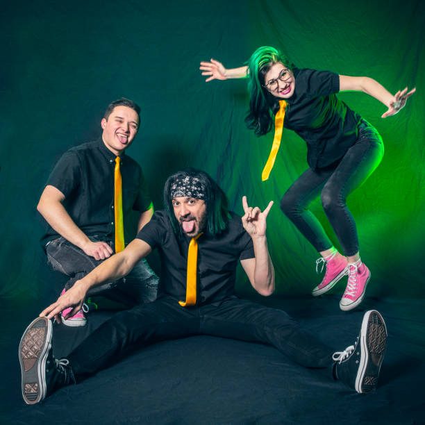 istock Pop Punk Rock Band Having Fun Together 1367392120
