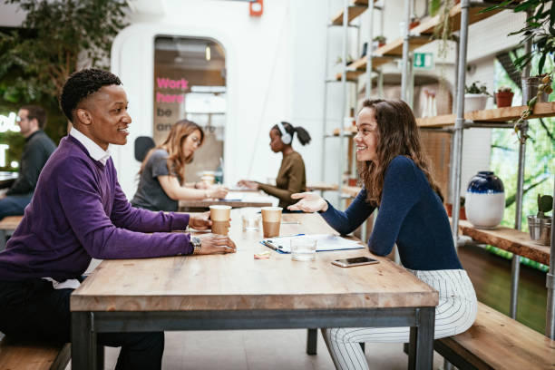 istock Multi-ethnic business team having meeting in the office 1367394678