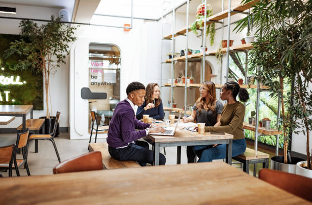 istock Multi-ethnic business team having meeting in the office 1367395274