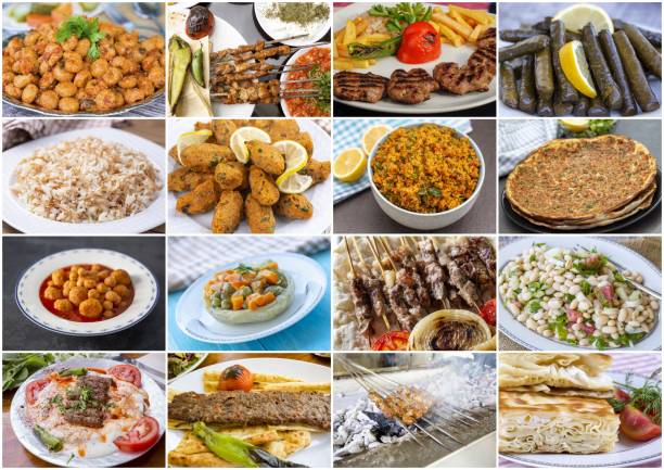 istock Traditional delicious Turkish foods collage 1367397208