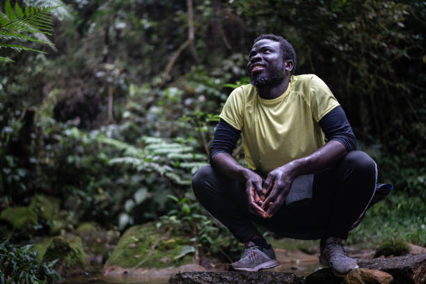 istock Young man contemplating nature 1367397303