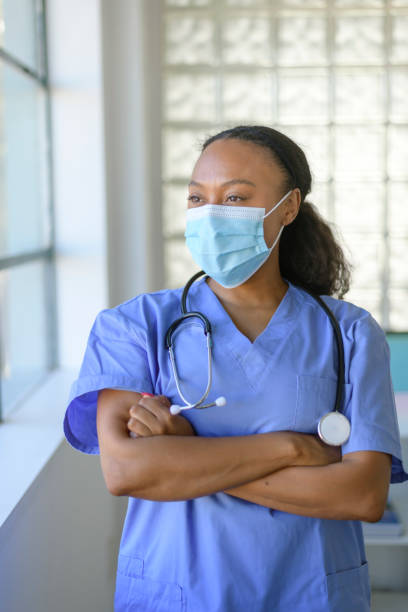 istock Female frontline healthcare worker 1367408212
