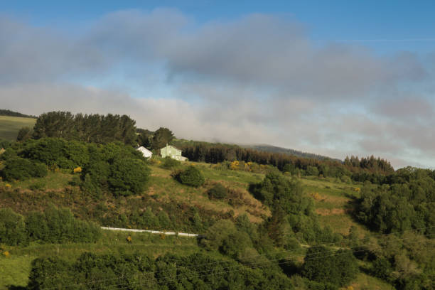 istock Farm outside the city 1367408275
