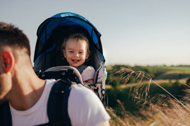 istock Exciting Hiking Trip for Anonymous Father and his Excited Young Daughter 1367408457