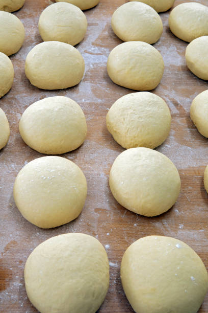 istock Dough in fermentation to make sweet braided bread 1367413441