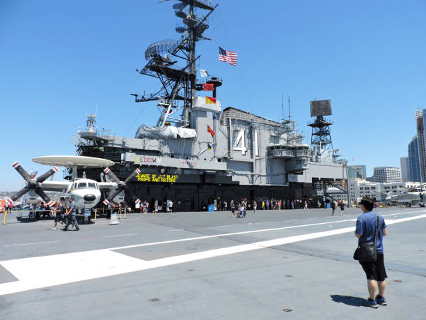 USS Midway is an aircraft carrier of the United States Navy