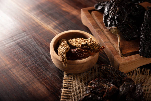 istock Variety of Mexican Dried Chilies 1367414827