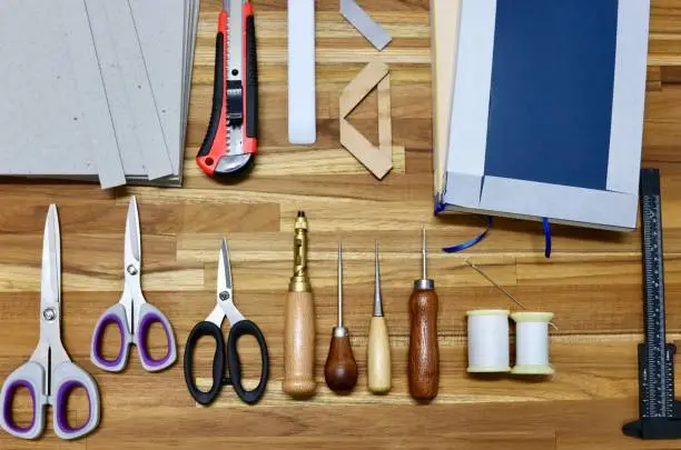 tools used in bookbinding