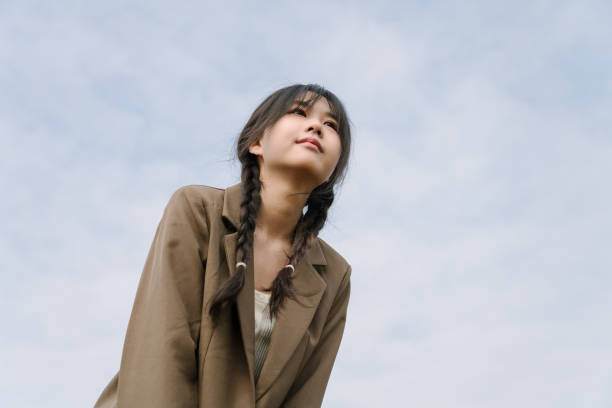 istock Young Asian women in the sun 1367435175