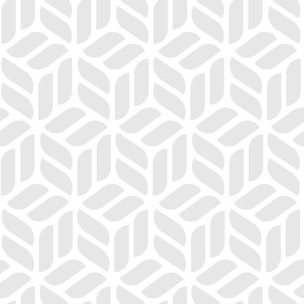 абстрактный куб мотив вектор бесшовный дизайн шаблона - foliate pattern stock illustrations