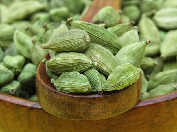 istock Green Cardamom close-up photo 1367458271