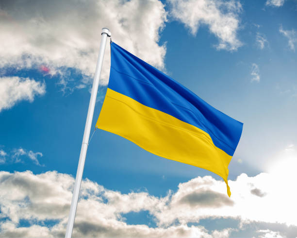 istock Ukraine Russia flags 2022 stop wars 1367464661