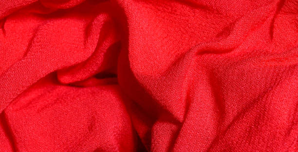 istock close-up of red fabric texture background 1367470606