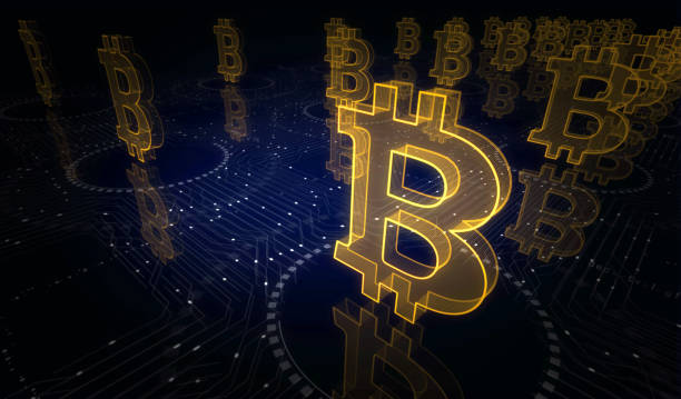 istock Bitcoin blockchain crypto currency symbol digital concept 3d illustration 1367486930