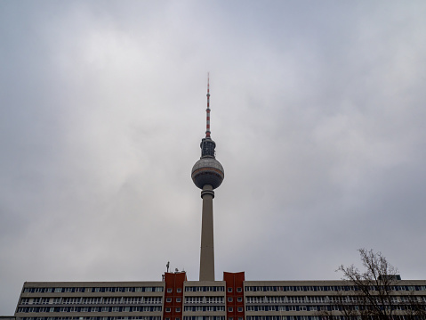 Berlin. The beautiful capital of Germany. TV tower. Berlin TV tower.