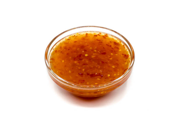istock chili sauce isolated on white background 1367489356