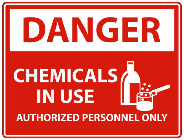 istock Danger Chemicals In Use Symbol Sign On White Background 1367500090