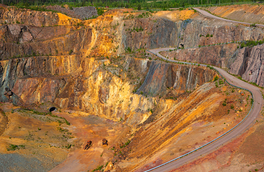 Área minera de la Gran Montaña del Cobre en Falun, Suecia - Patrimonio de la Humanidad por la UNESCO photo