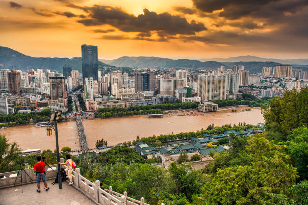 istock Lanzhou And the Colorful Yellow River 1367515168