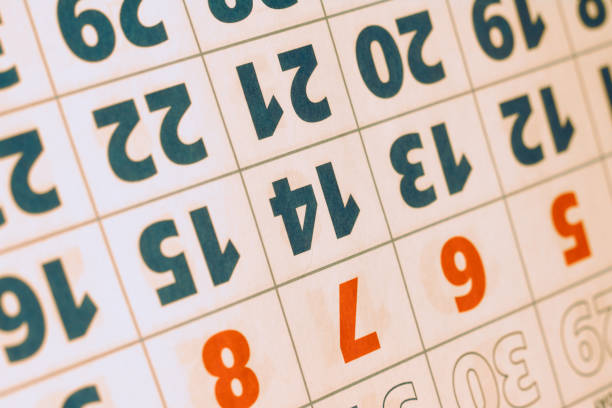 istock Happy new year 2020 concept: Close up calendar on desktop 1367518563
