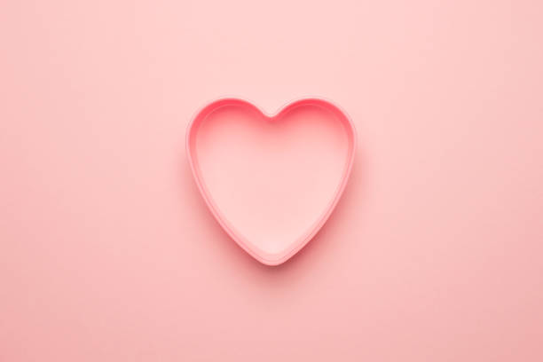 istock A heart on a pink background. 1367527545