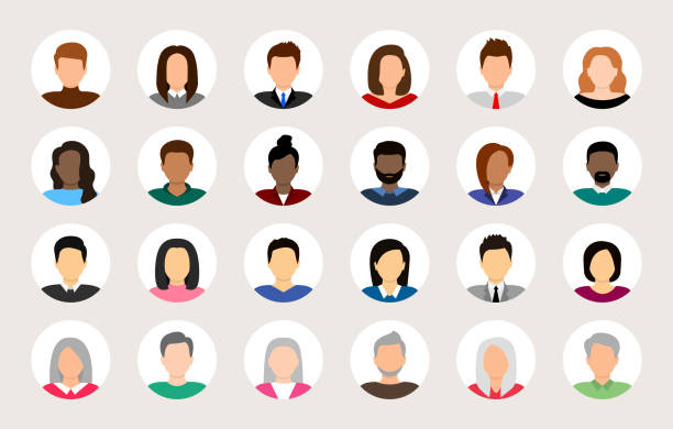 People avatar set. Diverse people avatar profile icons. User avatar. Male and female faces different nationalities. Men and women portraits. Characters collection. Vector illustration. People avatar set. Diverse people avatar profile icons. User avatar. Male and female faces different nationalities. Men and women portraits. Characters collection. Vector illustration. face vector stock illustrations