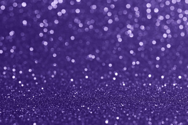 istock Abstract blurred background.Sparkling bokeh.Glitter texture.Outstanding ultra violet color. 1367541507