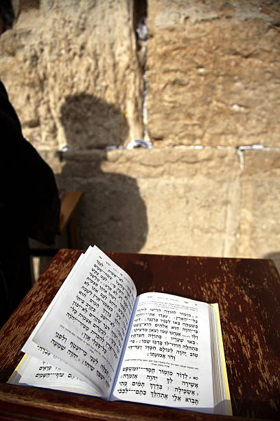 istock Book of Psalms at the Wailing Wall 136754757