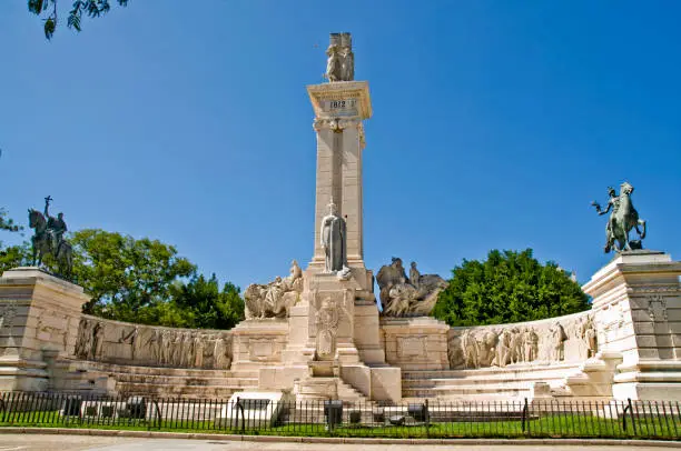 Monument to the Constitution from Cadiz, Spain