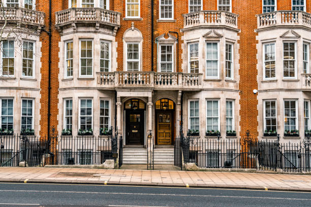 Typical London UK apartment building
