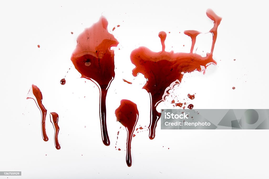 血液 Spat - 血液のロイヤリティフリーストックフォト