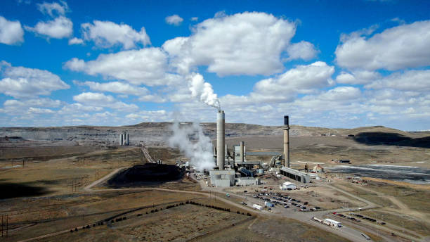 istock Drone View of a Coal Power Plant Creating Electricity 1367560174