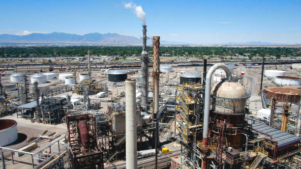 istock Oil and Gas Petroleum Refinery 1367560231