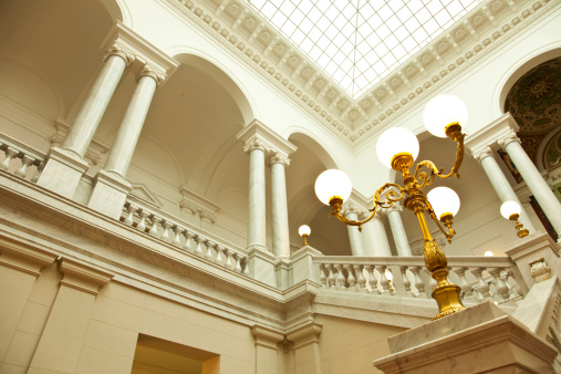 Lobby of an old palace