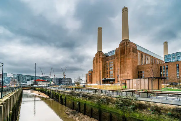 Photo of London's iconic Battersea Power Station