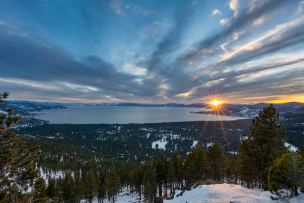 istock Lake Tahoe Sunset (Sunburst) 1367571375