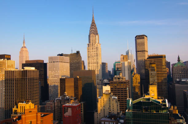 istock Manhattan Skyline in New York City 136757781