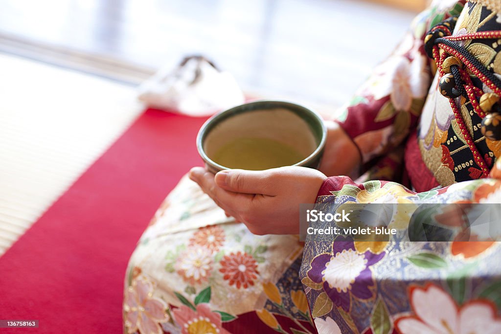 Japanese Ceremonia herbaty - Zbiór zdjęć royalty-free (Ceremonia herbaty)