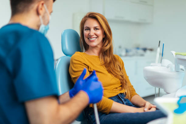istock Loving her dentist appointments 1367591270