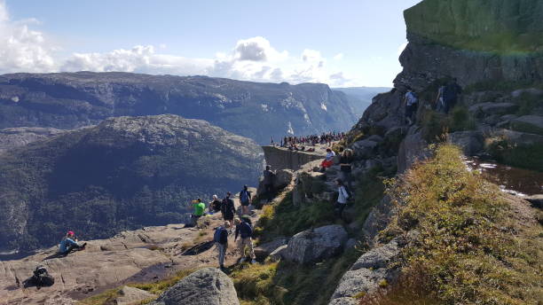 istock Hike to Preikestolen, Norway 1367605267