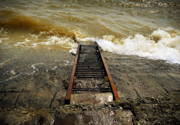 istock Stairs to the Water 1367607767
