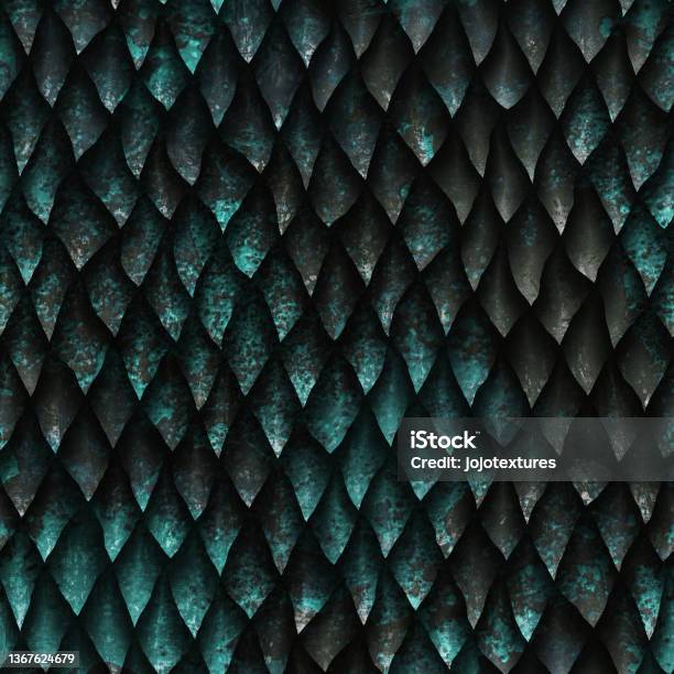 Seamless Texture of Dragon Scales, Reptile Skin Stock Illustration -  Illustration of background, pelt: 145031446