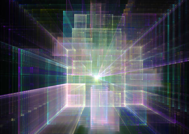 istock Blockchain, abstract composition on the theme of cryptocurrency and computer technologies 1367632353