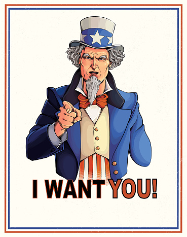 Classic images of Uncle Sam